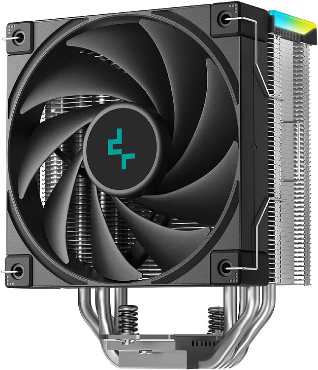 Кулер для процессора DeepCool AK400 Digital SE черный (R-AK400-BKADMN-GJD)