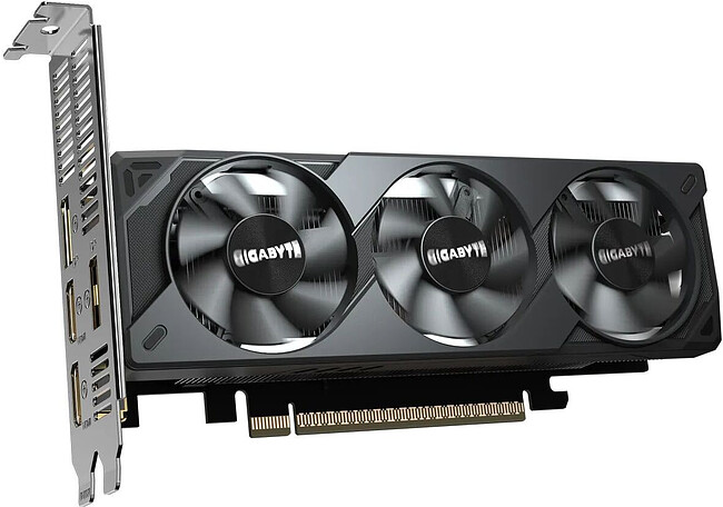 Видеокарта Gigabyte RTX 5050 OC Low Profile 8GB GDDR6 (GV-N5050OC-8GL)