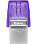USB Flash-накопитель Kingston DataTraveler microDuo 3C G3 64GB (DTDUO3CG3/64GB)