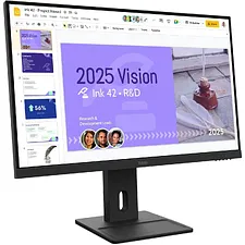 Монитор Lenovo ThinkVision E27Q-40 черный (64BDGAT4UK)
