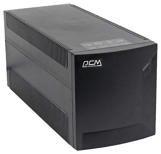 Источник бесперебойного питания Powercom Raptor черный (RPT-2000AP)