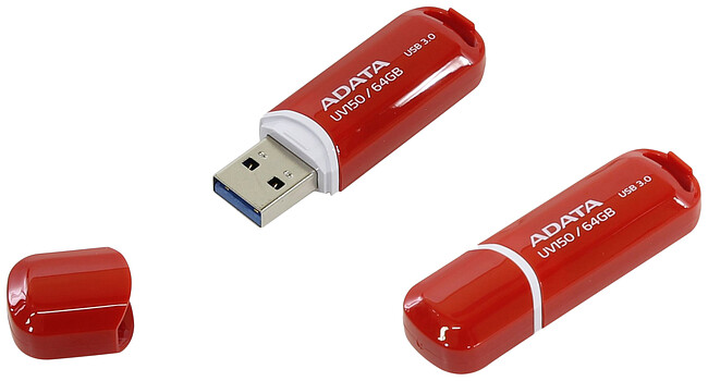 USB Flash-накопитель A-Data DashDrive UV150 64GB (AUV150-64G-RRD)