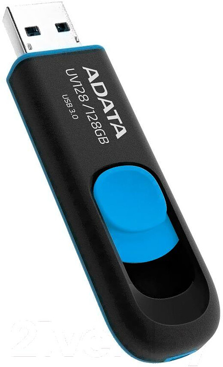 USB Flash-накопитель A-Data AUV128-128G-RBE 128Gb Blue
