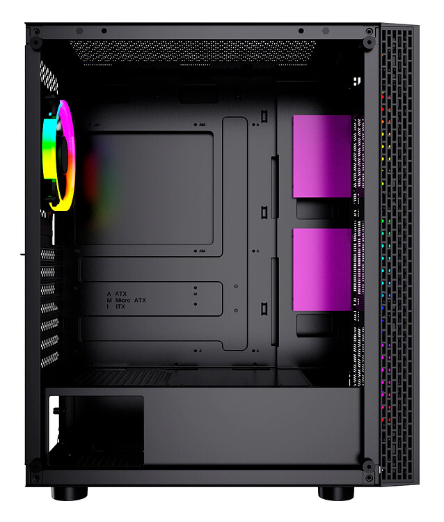 Корпус GMNG GG-CC120 черный без БП