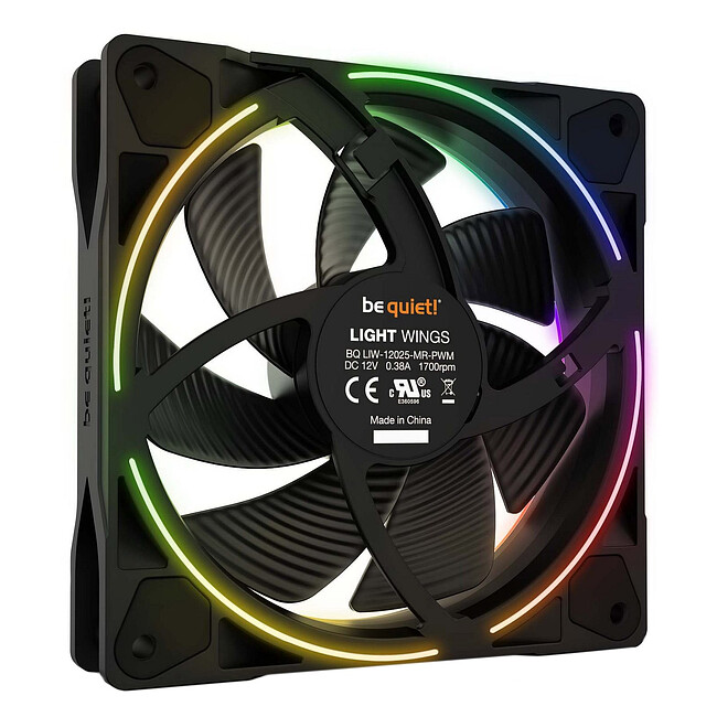 Кулер для корпуса be quiet! Light Wings 120mm PWM (BL076)
