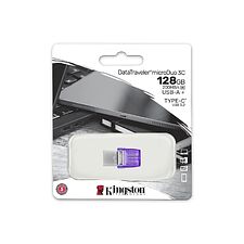 USB Flash-накопитель Kingston DataTraveler microDuo 3C G3 128GB (DTDUO3CG3/128GB)