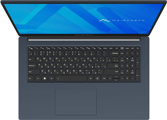 Ноутбук Maibenben M17A Blue (M17A-R343UMA1SLURE1)