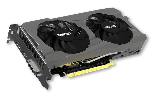 Видеокарта Inno3D RTX 3050 Twin X2 OC V2 8G D6 (N30502-08D6X-1711VA41) Видеокарта Inno3D RTX 3050 Twin X2 OC V2 8G D6 (N30502-08D6X-1711VA41)