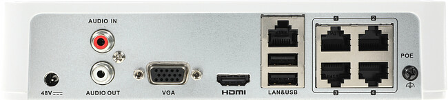 Видеорегистратop наблюдения HiWatch DS-N204P(C)