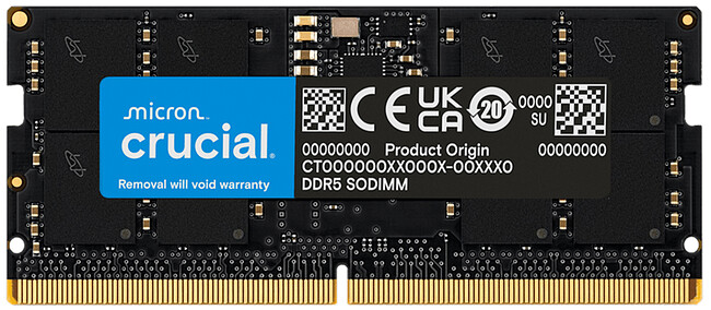 Оперативная память Crucial 8GB DDR5 (CT8G56C46S5)