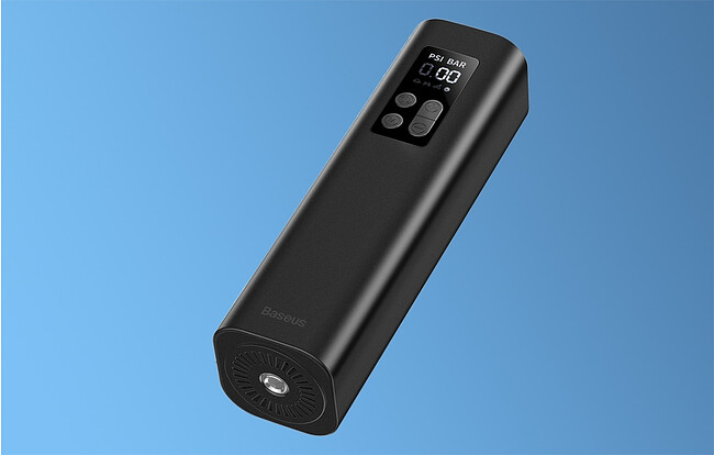 Автомобильный компрессор Baseus Super Mini Inflator Black (CRCQ000001)