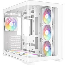 Корпус Sama V60 WH ATX без БП белый (V60-WHADA7X1-GL)