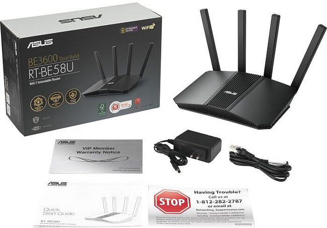 Маршрутизатор ASUS RT-BE58U (90IG0A70-MO9C00)