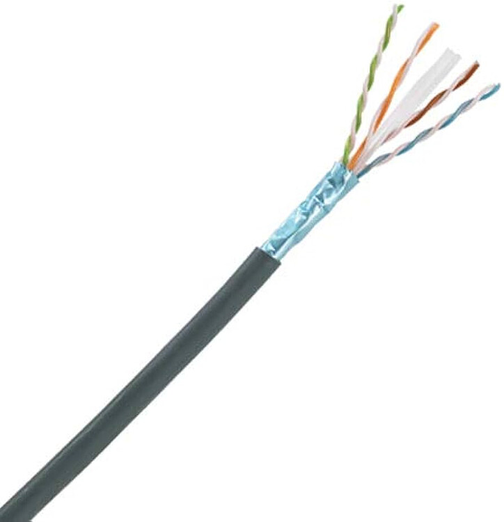 Кабель информационный Panduit PFO6X04BL-CEG 305м черный