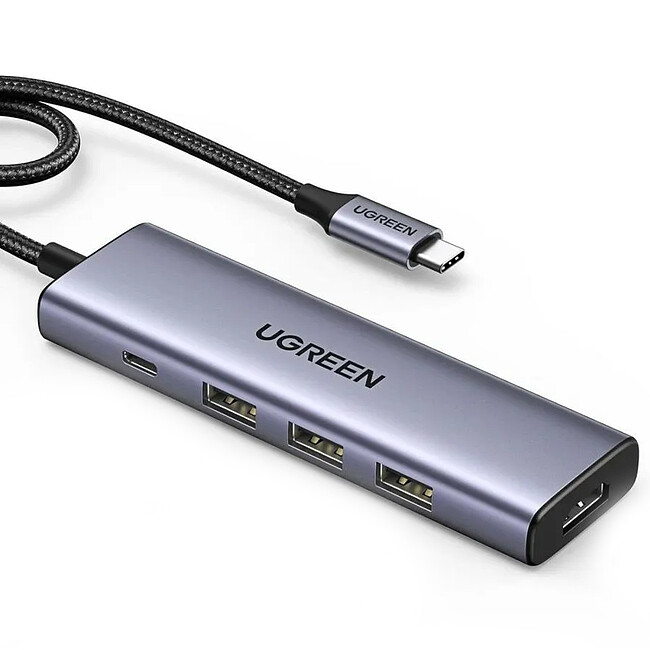 Док-станция Ugreen CM511-15597 Space Gray (15597)