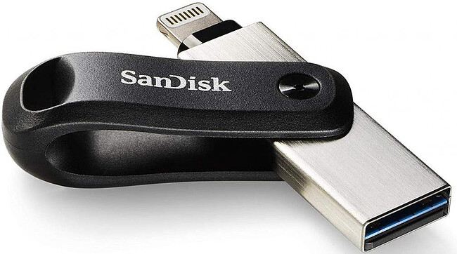 USB Flash-накопитель SanDisk iXpand Go 64GB (SDIX60N-064G-GN6NN)