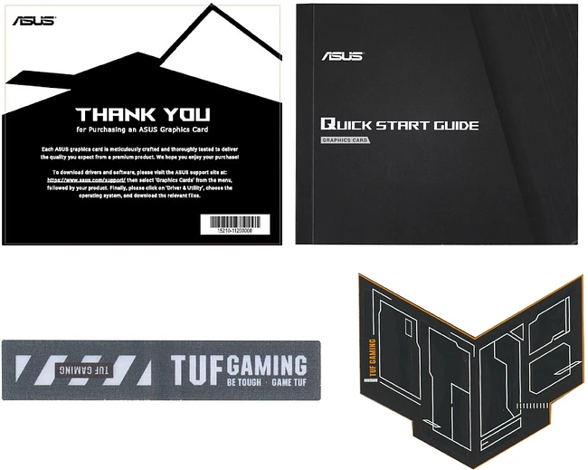 Видеокарта ASUS TUF Gaming Radeon RX 9060 XT OC 16GB GDDR6 TUF-RX9060XT-O16G-GAMING (90YV0LF0-M0NA00)