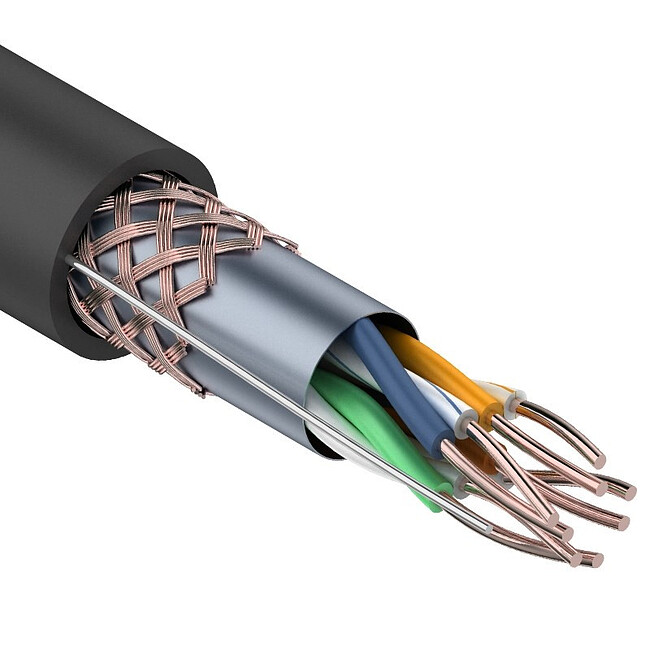 Кабель витая пара Rexant Outdoor SFTP CAT5e 305м (01-0344)