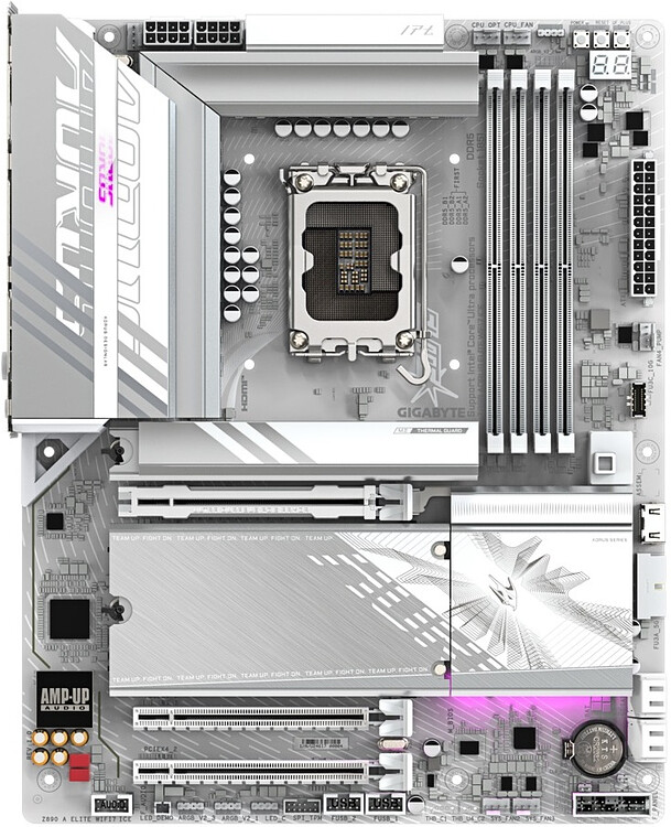 Материнская плата GigaByte Z890 Aorus Elite WIFI7 Ice rev. 1.1