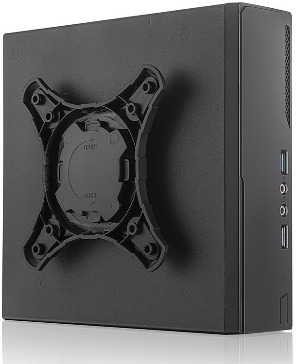 Корпус Foxline Сase mITX 120W (FL-103-AD120-DC)