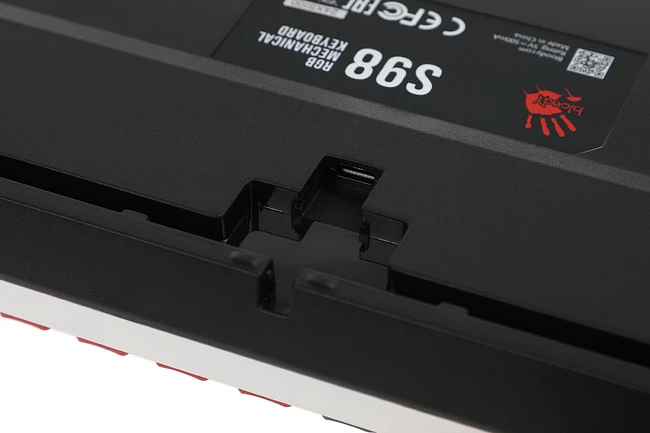 Клавиатура A4Tech Bloody S98 Plus Sports Navy BLMS Red