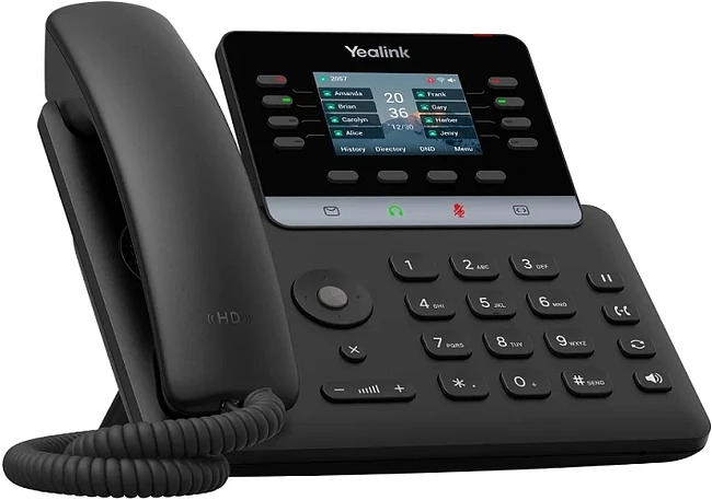 IP-телефон Yealink SIP-T73W черный