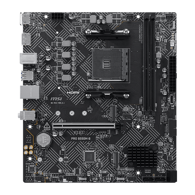 Материнская плата MSI PRO B550M-B