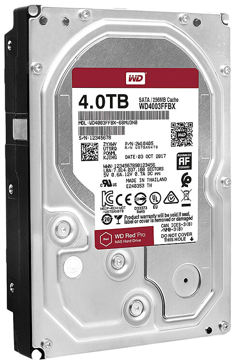 Жесткий диск WD Original 4TB WD4003FFBX