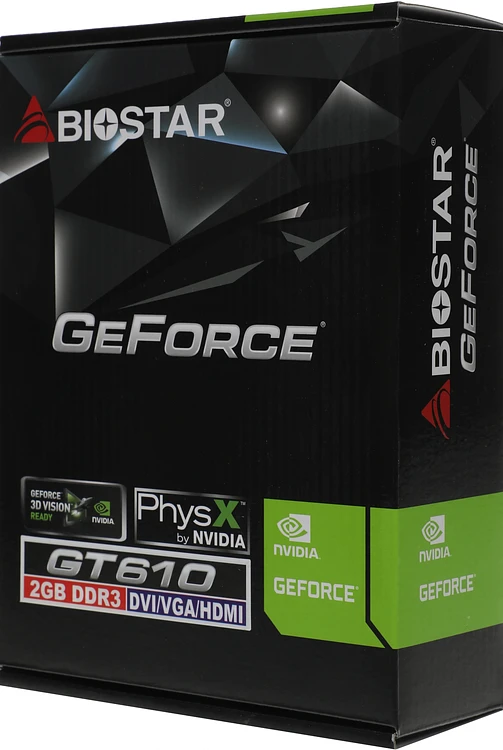 Видеокарта Biostar GeForce GT610 2Gb DDR3 (VN6103THX6)
