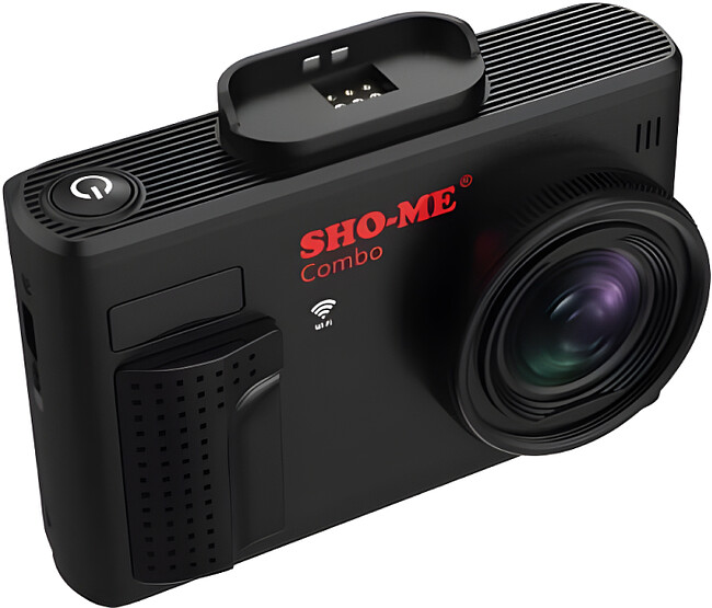 Видеорегистратор-радар детектор Sho-Me Combo Note WiFi DUO черный