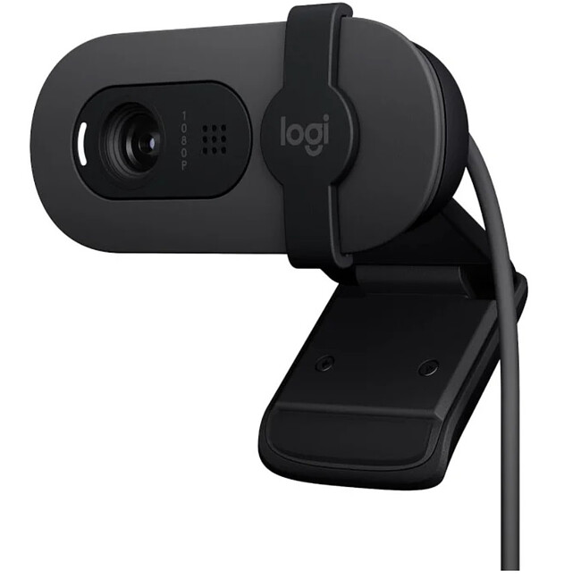 Веб-камера Logitech Brio 100 Graphite (960-001587)