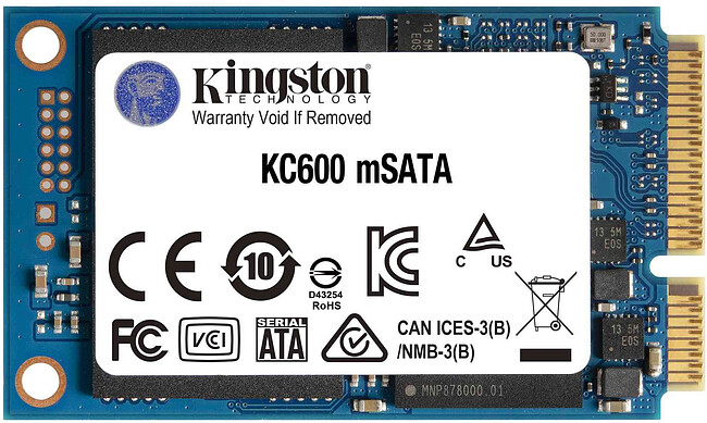 SSD диск Kingston KC600 1TB (SKC600MS/1024G)