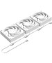 Система жидкостного охлаждения для процессора ID-Cooling FX360 LCD PE White