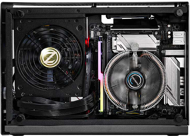 Корпус Zalman M2 mini серебристый