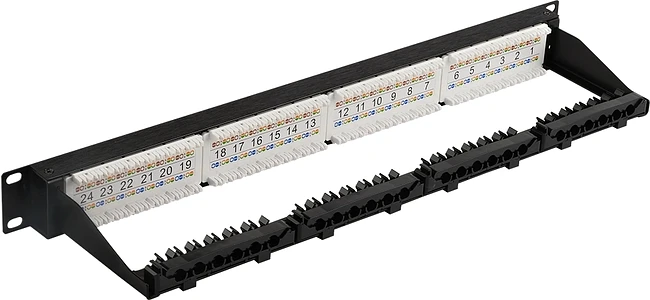 Патч-панель Lanmaster LAN-PPN24U6A