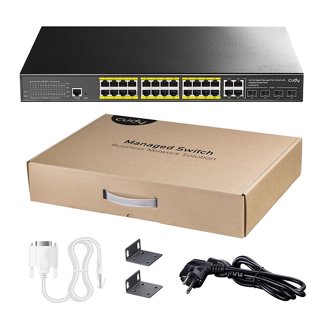 Коммутатор Cudy GS2028PS4 400W