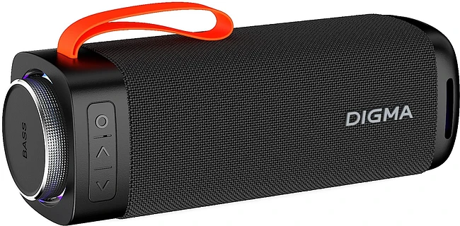 Портативная колонка Digma D-PS1522 черный (PS1522B)