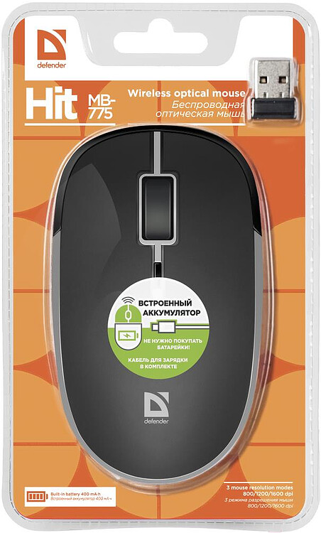 Мышь Defender Hit MB-775 (52775)