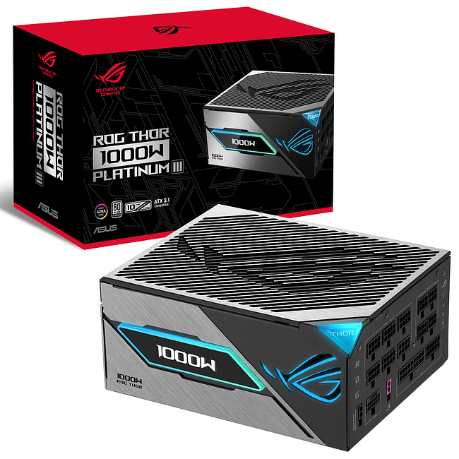 Блок питания Asus ROG-THOR-1000P3-Gaming 1000W (90YE00V3-B0NA00)