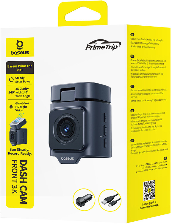 Автомобильный видеорегистратор Baseus Dashcam BS-CM033 Cosmic Black (C10669000123-00)