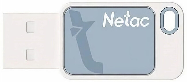 USB Flash-накопитель Netac UA31 64GB USB2.0 синий (NT03UA31N-064G-20BL)