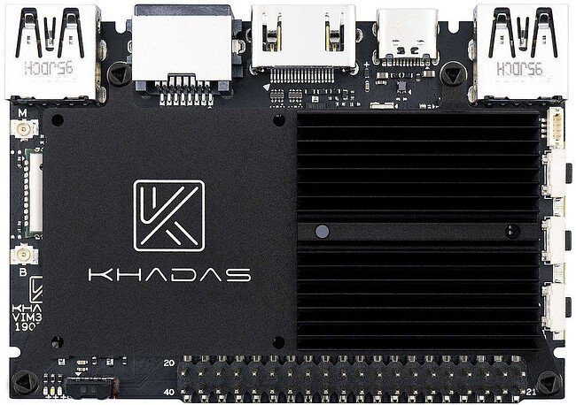Кулер для процессора Khadas KAHS-V-001 Black