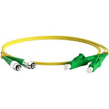 Кабельная сборка Hyperline FC-D2-9-FC/AR-LC/AR-H-2M-LSZH-YL