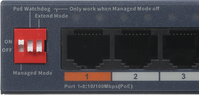 Коммутатор Dahua DH-CS4010-8ET2GT-60
