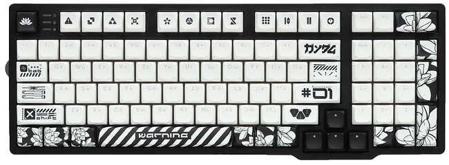 Клавиатура Дарк Проджект KD98A черный (DP-KD-98A-100100-GMS)