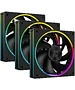 Набор вентиляторов для корпуса ID-Cooling AF-127-ARGB-K Trio Black