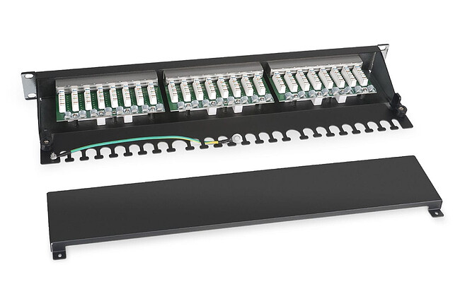 Патч-панель Cabeus PL-24-Cat.6-SH-Dual