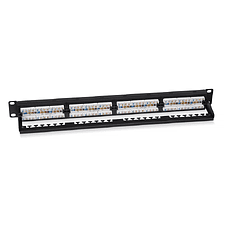 Патч-панель Cabeus PL2-24-Cat.5e-Dual