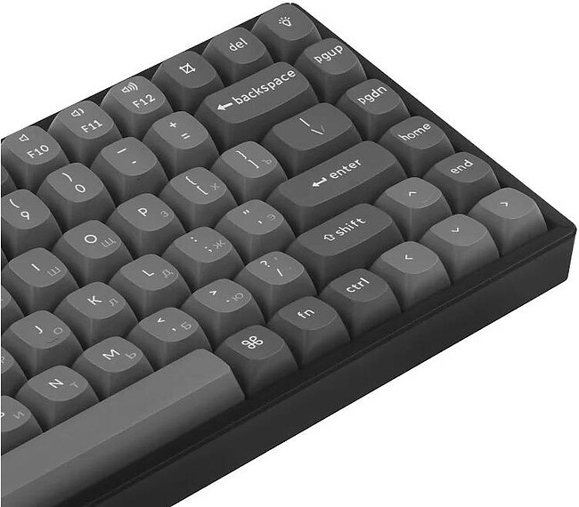 Клавиатура Keychron K2 Max RGB Backlight Aluminum Red Switch черный (K2M-J1-RU)