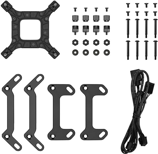 Система жидкостного охлаждения для процессора Deepcool LM240 Black (R-LM240-BKDMMC-1)